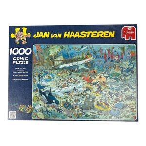 Jumbo Jan Van Haasteren 17079 Deep Sea Fun 1000 Piece Puzzle 2011 Complete